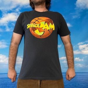Modern space jam tee shirt